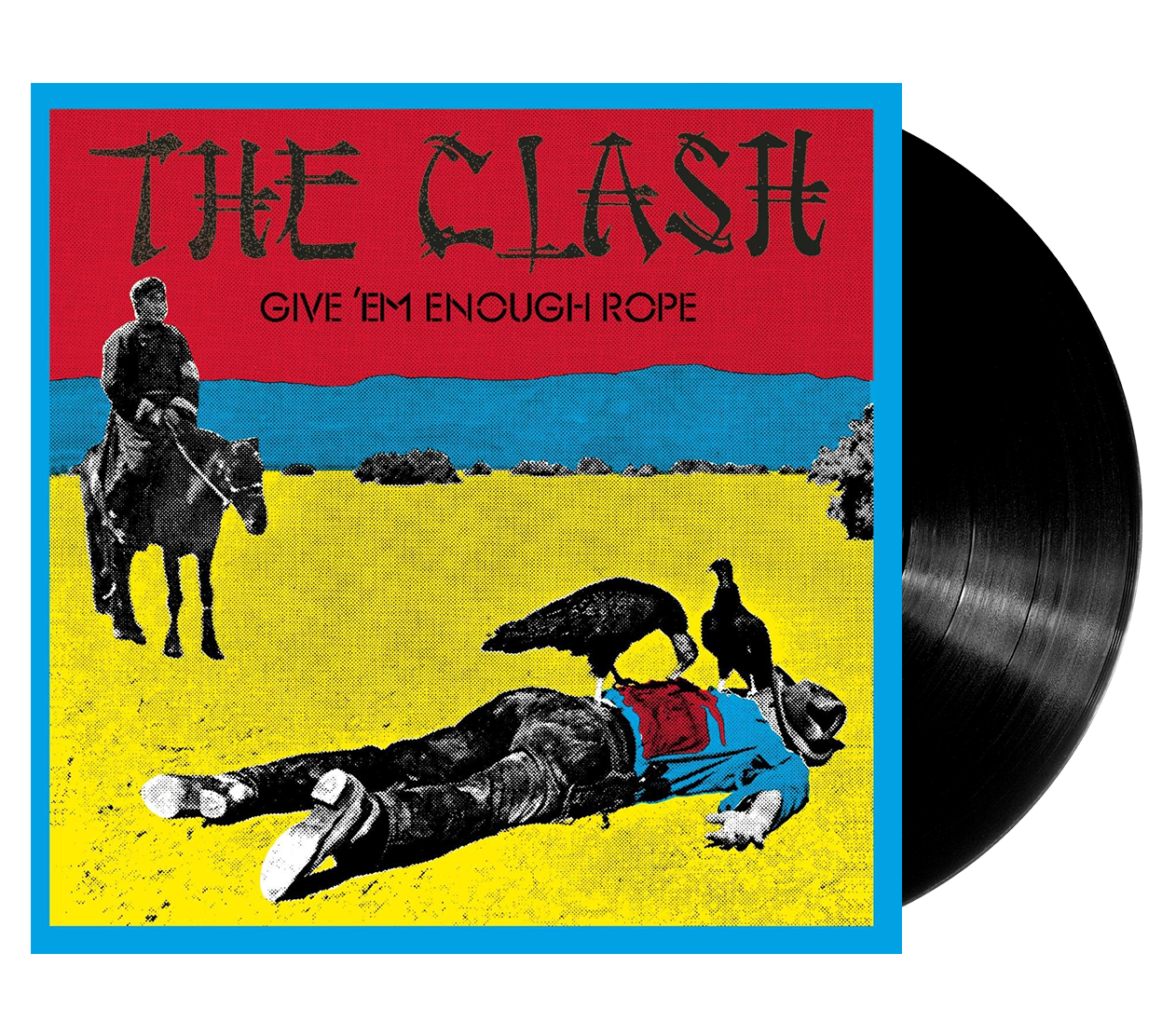 Image of Artwork for The Clash's Give 'Em Enough Rope (LP)